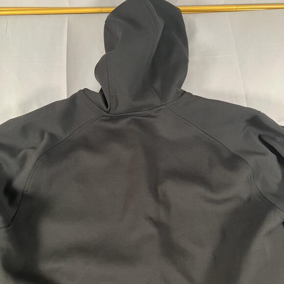 VRST Jacket Mens Large Black Soft Shell Hooded Full Zip Athletic Outdoor Logo - Picture 11 of 11